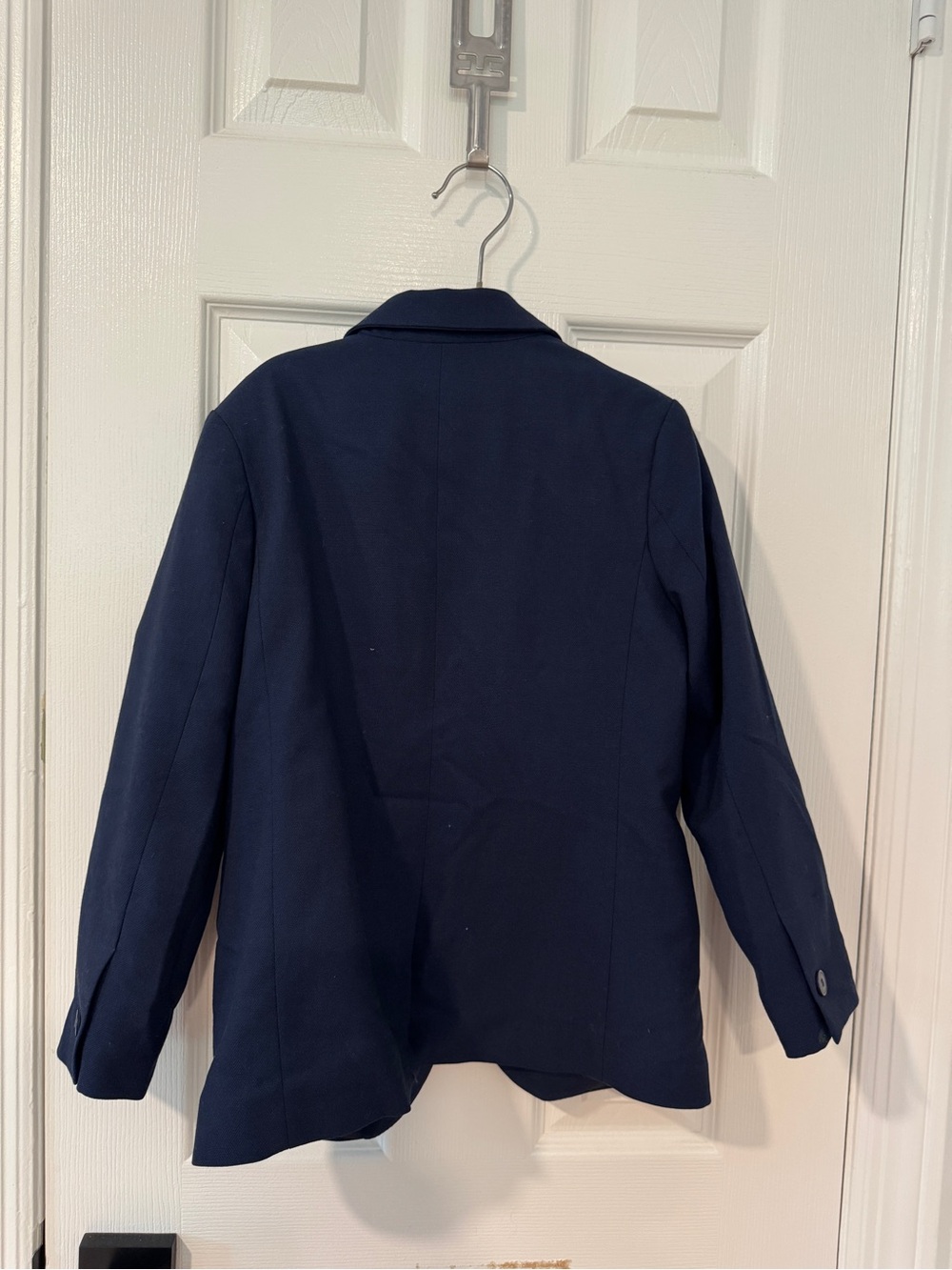 Zara Kids Boys 3 Piece Navy Suit Set Blazer Pants White Shirt Size 7 - Picture 6 of 13